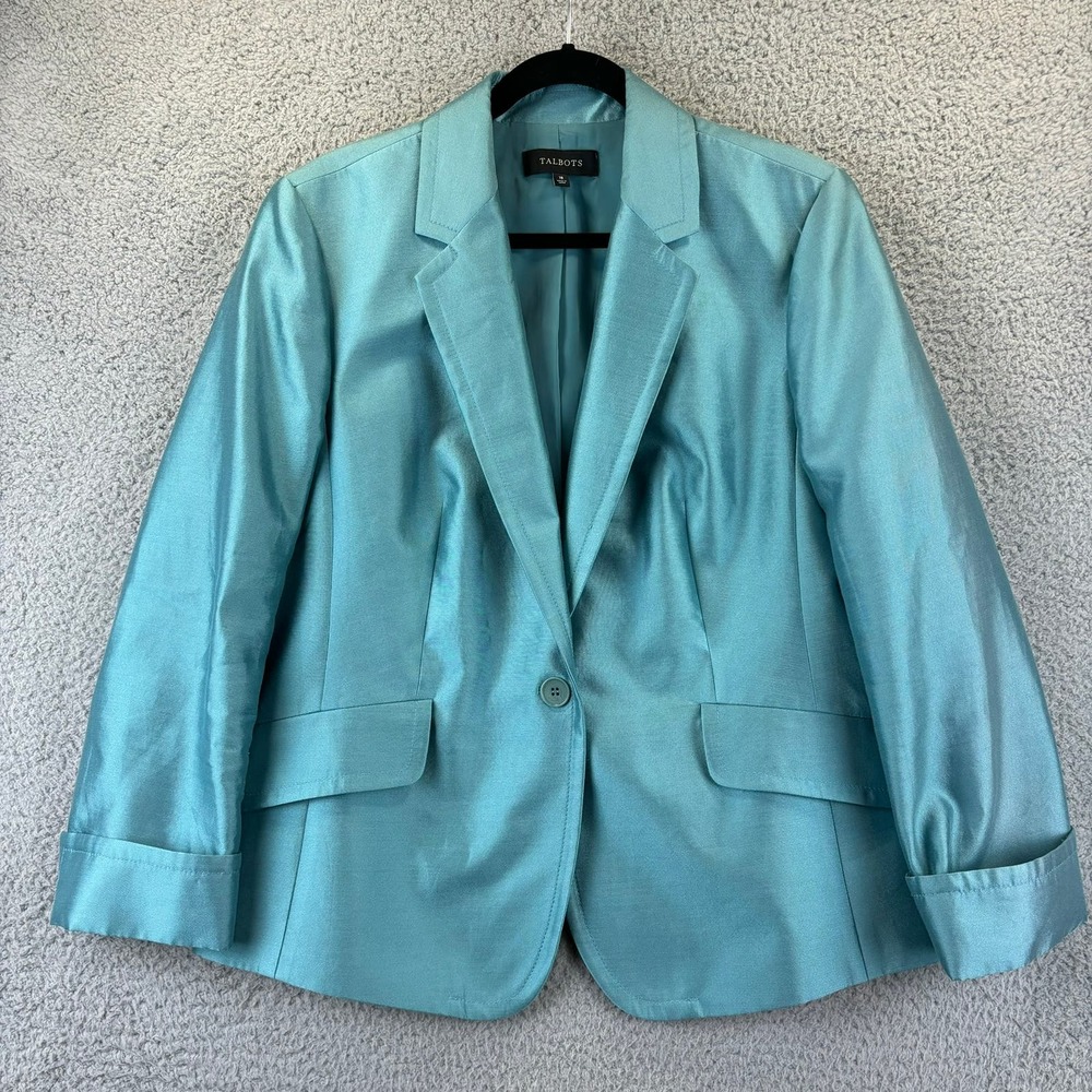 Talbots Light Blue Blazer